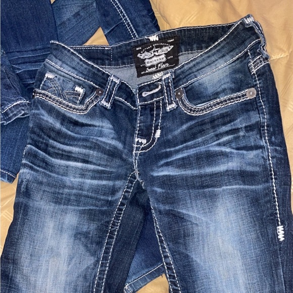 Miss me jeans and big star jeans practically brand new only worn once or twice - Picture 5 of 5